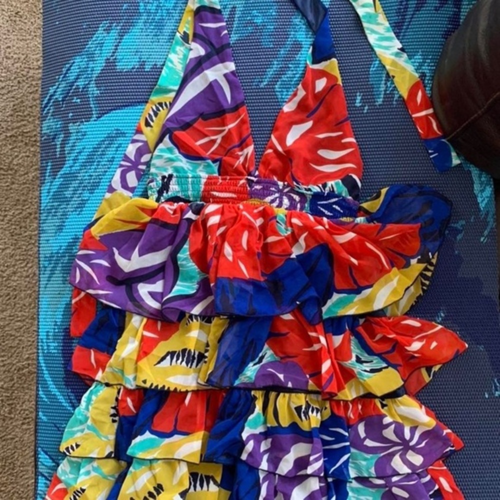 NWT Arden B.‎ Women  Cocktail Dress Small part colorful spring summer